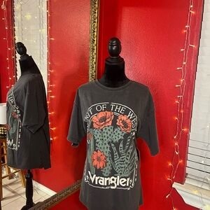 Wrangler spirit of the west Cactus Graphic Tee